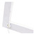 Westgate Manufacturing 2 ft. x 4 ft. RGBW Remote-Controlled T-Bar Grid Light, close-up of white metal T-shaped frame with a white cord and mounting bracket