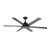Westgate Manufacturing 72in, Westgate DC 6-Blade Ceiling Fan with Remote, black modern ceiling fan with six blades and a remote control, ideal for large rooms and energy-efficient cooling.