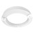 Westgate Manufacturing Full Circle 10ft. Chandelier, Up & Down Ratio Adjustable with Canopy & Cable, 20W/30W/40W, 3000K/3500K/4000K/5000K - SCXCF-D24UD-MCTP4, modern circular ceiling light fixture in white finish with adjustable up and down lighting