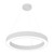 Westgate Manufacturing Full Circle 10ft. Chandelier, modern circular LED fixture with adjustable up and down ratio, canopy and cable, compatible with 80W, 90W, 100W, available in 3000K, 3500K, 4000K, 5000K color temperatures, model SCXCF-D48UD-MCTP4.