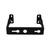 Eiko BAYE3 Mounting yoke for 240W power, black metal mounting bracket with adjustable side brackets.