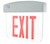 LED EDGELIT EXIT SIGN W. B/C