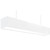 Westgate Manufacturing LED Architectural Suspended Lights, 25W, 3500K - SCL-2FT-25W-35K-D, modern rectangular white LED pendant light for commercial and architectural lighting.