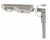 Westgate Manufacturing ADJUSTABLE SLIP FITTER FOR POL, product image showing a light fixture with adjustable mounting bracket that rotates 180 degrees for flexible positioning.