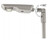 Westgate Manufacturing ADJUSTABLE SLIP FITTER FOR POL, product image showing a light fixture with adjustable mounting bracket that rotates 180 degrees for flexible positioning.