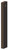 Westgate Manufacturing 36 Two Side Post for WMS & L, a tall brown metal post with mounting holes for installation.
