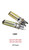 Westgate Manufacturing LED G9 120V, 3W 5500K LED bulb with G9 base, energy-efficient projector, and bright daylight white light