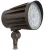 LED Bullet Flood Lights with Knuckle, 120-277V, 50W, 3000K - FLD2-50WW-KN