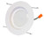 Westgate Manufacturing 6 LED Downlight, CRI90, 19W, recessed ceiling light with white finish and wiring connectors.