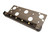 Westgate Manufacturing Westgate Lighting 7\" LED Hardscape Lights, metal mounting fixture with multiple circular and oval cutouts for installation.