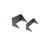 SLG Lighting External Glare Shield for ALW Medium Area Light, Dark Bronze, product image showcasing the dark bronze outdoor glare shield designed to redirect and reduce glare for outdoor lighting fixtures.