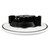 Eiko Downlight Surface Slim 4IN 700LM 8W 80CRI 3000K 120V DIM TRIAC White, surface-mounted LED recessed downlight with a white trim and black heat sink.