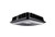 Halco CSP/40U50/MS 10294 Slim Canopy Parking Garage Distribution Light, close-up of black rectangular LED fixture with cooling fins.