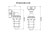 Halco VPTAJR-E26-U-GR 12555 Vaportight Adjustable Arm Jelly Jar E26 Lamp Ready, detailed technical drawing showing dimensions, gray die-cast body, silicone gasketing, suitable for 120-277VAC electrical systems.