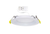 Commercial Slim Downlight 6in 15W Lumen Select 820-1100-1230lm 2700-5000K Color Selectable Baffle Trim 120-277V Dimmable TRIAC-ELV & 0-10V