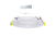 Commercial Slim Downlight 6in 15W Lumen Select 820-1100-1230lm 2700-5000K Color Selectable Baffle Trim 120-277V Dimmable TRIAC-ELV & 0-10V