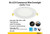 Halco Commercial Slim Downlight 8in, round white baffle trim with yellow clips, features specifications including 18W LED, 1100-1500 lumens, 2700-5000K color temperature, dimmable with TRIAC, ELV, and 0-10V, suitable for commercial lighting installations.