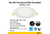 Commercial Slim Downlight 8in 18W Lumen Select 1100-1230-1500lm 2700-5000K Color Selectable Baffle Trim 120-277V Dimmable TRIAC-ELV & 0-10V