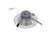 Halco Commercial Retrofit Downlight, a 10-inch white reflector with a gray housing, dimmable lighting fixture featuring a haze reflector, white flange, and adjustable lumen and CCT settings for 120-277V, equipped with TRIAC, ELV, and 0-10V dimming controls.