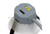 Commercial Retrofit Downlight, 4in, Emergency Battery Ready, Lumen and CCT Select, 120-277V, Dimmable TRIAC/ELV & 0-10V, White Reflector, White Flange
