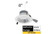 Halco Commercial Retrofit Downlight, 8-inchHaze reflector with white flange, emergency battery ready, dimmable with TRIAC/ELV & 0-10V, suitable for 120-277V, featuring lumen and CCT selection.