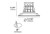 Halco ProLED Commercial Retrofit Downlight 8in 30W 4000K 120-277V Dimmable Baffle Trim Junction Box, technical diagram showing dimensions and mounting details.