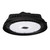 Eiko HBX3 Round High Bay Light, 150W, 5000K, 120-277V, Dimming, Black, LED industrial lighting fixture for high ceiling areas.