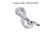Halco Topaz Low Voltage 10FT Extension Cable for RDL-63RND Downlights