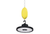 Halco Emergency Battery Pack 30W for Round High Bays (Hoverbay & Essential 240W or less) Yellow Football Housing, 100-347V, 90-min Runtime, 0-10V Dimming, Remote Programming Device Included