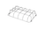 Halco Low Profile Wall Pack Wire Guard for Size 2 (LPWP-2 & LPWP-2HLS) Bronze