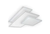 Halco ProLED Select Edgelit Flat Panel 1x4 Wattage and Color Selectable 0-10V Dimmable 120-277V