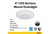 LED Surface Mount Downlight 4in 10W 850 Lumens 27/30/35/40/50K Color Select 120V Triac Dim - 83890