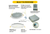 Halco LED Select Slim Downlight 6in 13W Baffle Trim 1117-1166lm Color Selectable