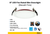LED Fire Rated 6in Slim Downlight Color Selectable 15W 1250 Lumen Textured Baffle Trim 120V Triac Dimmable T24 - 89205