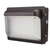 Low Profile Wall Pack Size 2-HLS,High Lumens Selectable (9,000-13,000 lumens 70W-80W-90W-100W) Color Selectable 3000K-4000K-5000K Photocell-Enable/Disable 120-277VAC Bronze - 39862