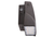 Adjustable Wallpack, Field Selectable Watts 100W-110W-120W and Color Selectable 3000K-4000K-5000K, 120-277VAC, Photocell-Enable/Disable - 39878