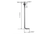 Anchor Bolts (4 pcs) and Anchor Bolt Positioning Plate For 4in Square Steel Pole with Standard Base (up to 25FT) - 741302