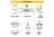 Halco 6A19-LED-9CS-E26-D-T20 83211 LED A19 Lamp Medium (E26) Base Color Selectable 2700K-5000K 6W 450 Lumens (40W Equiv) Dimmable T20, illustration of applications including table lamps, ceiling fan, wall sconces, flush mount ceiling, pendant light, and porch light.