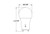 Halco 9A19-LED-9CS-GU24-D-T20 LED A19 Lamp GU24 Base Color Selectable 2700K-5000K 9W 800 Lumens (60W Equivalent) Dimmable T20, image showing technical drawing of the LED lamp with dimensions.