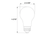 Halco LED Filament A19 Bulb Medium (E26) Base 3000K 9W 810 Lumens (60W Equiv) Clear Dimmable T20/T24 Gen-4