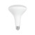 Eiko 17W 1400LM BR40 Plastic 80CRI 3000K Dimmable E26 Light Bulb, energy-efficient LED bulb with a standard E26 base and bright warm white illumination.