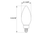 Halco LED Filament Bullet B11 Bulb Candelabra (E12) Base 3000K 5.5W 500 Lumens (60W Equiv) Frosted Dimmable T20/T24 Gen-4