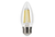 Halco LED Filament Bullet B11 Bulb Medium (E26) Base 3000K 8.8W 800 Lumens (75W Equiv) Clear Dimmable T20 Gen-4