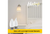 Halco LED Filament Bullet B11 Bulb Medium (E26) Base 5000K 8.8W 800 Lumens (75W Equiv) Frosted Dimmable T20 Gen-4