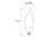Halco LED Filament Flame Tip CA11 Bulb Candelabra (E12) Base 5000K 8.8W 800 Lumens (75W Equiv) Clear Dimmable T20 Gen-4