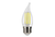 Halco LED Filament Flame Tip CA11 Bulb Medium (E26) Base 5000K 5.5W 500 Lumens (60W Equiv) Clear Dimmable T20/T24 Gen-4