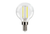 LED Filament Globe G16.5 Bulb Candelabra (E12) Base 5000K 2.7W 250 Lumens (25W Equiv) Clear Dimmable T20 Gen-4 - 82644