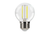 LED Filament Globe G16.5 Bulb Medium (E26) Base 5000K 2.7W 250 Lumens (25W Equiv) Clear Dimmable T20 Gen-4 - 82662