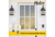 Halco LED Filament Globe G16.5 Bulb Medium (E26) Base 3000K 5.5W 500 Lumens (60W Equiv) Clear Dimmable T20/T24 Gen-4