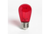LED Filament Sign S14 Red Bulb Medium (E26) Base 5W 200 Lumens Red Dimmable Gen-4 - 82685